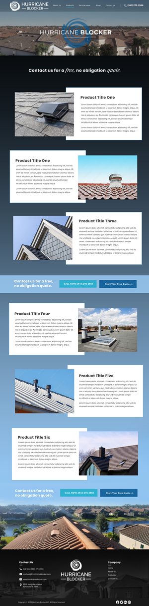 Web Design by Blue Sparrow for this project | Design: #29890273