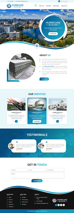 Web Design by pb for this project | Design #29750897