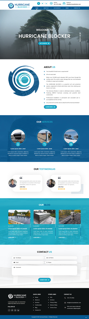 Web Design by pb for this project | Design: #29750908