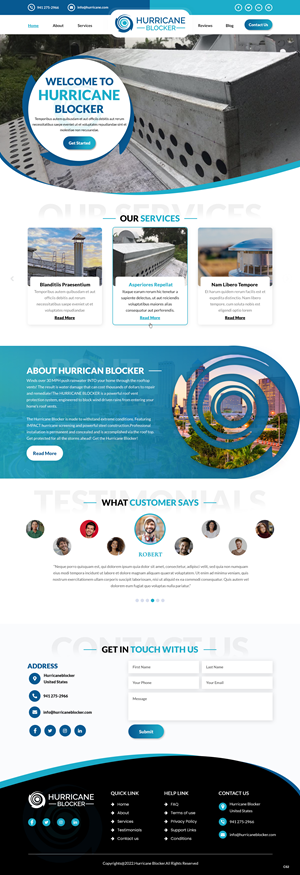 Web Design by pb for this project | Design: #29750909