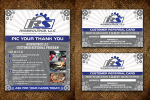 Business Card Design by Sandaruwan for RideSource, LLC | Design #29748770