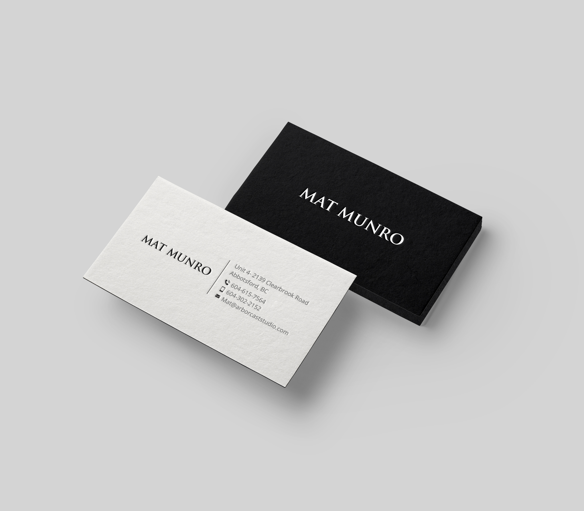 Business Card Design by DesignShout for this project | Design #29759906