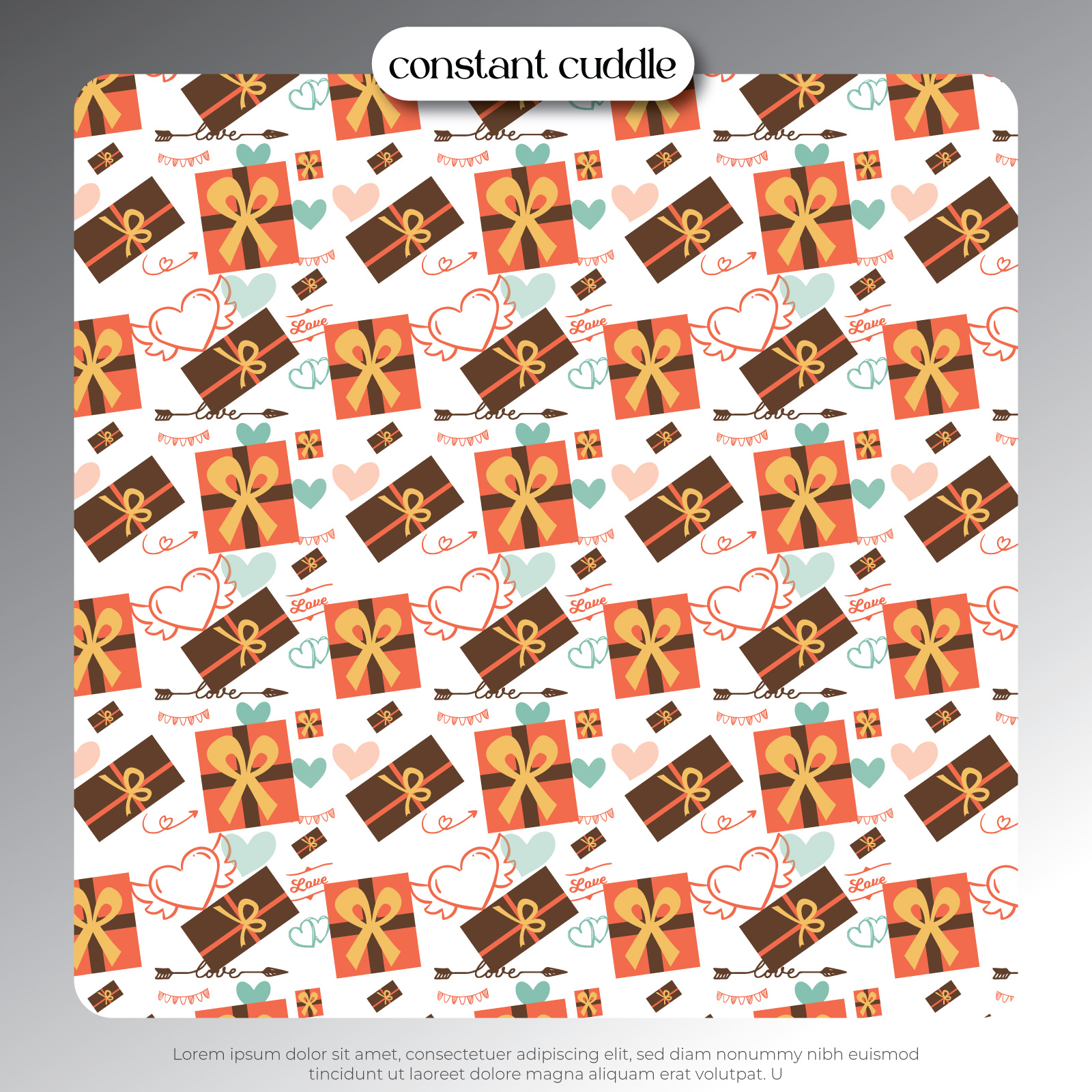 Merchandize Design by one2ka4two for Constant Cuddle | Design #30120573