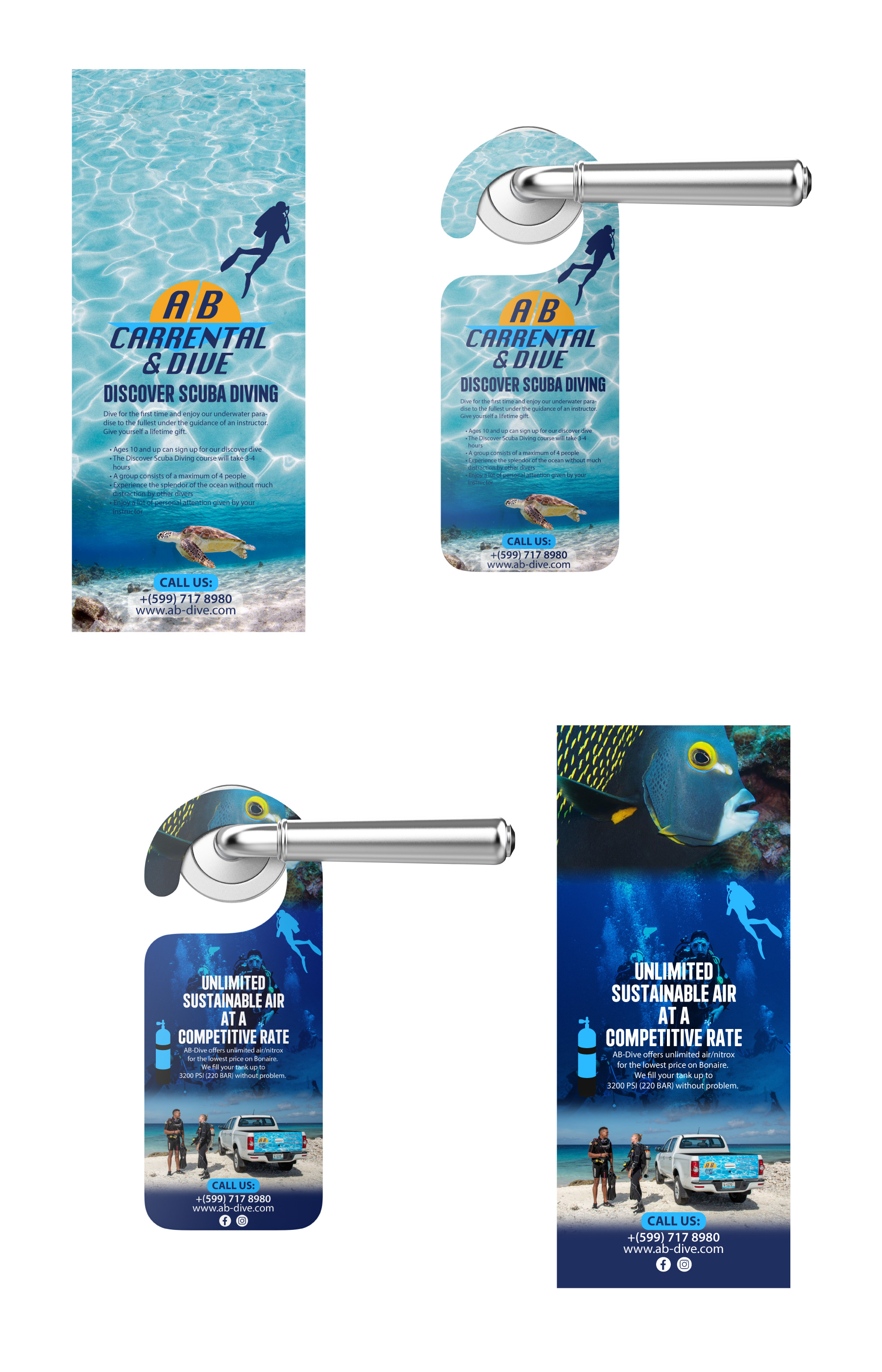 Flyer-Design von Sergio Coelho für AB Dive | Design #29762300