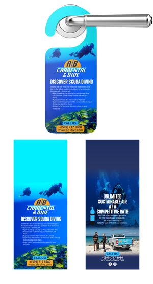 Flyer Design by Sergio Coelho for AB Dive | Design: #29776743
