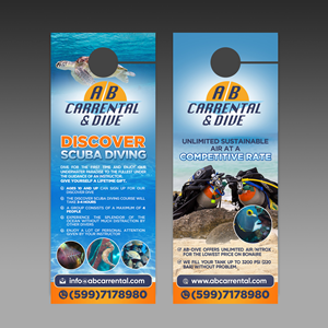 Flyer Design by Designers Hub for AB Dive | Design: #29756161