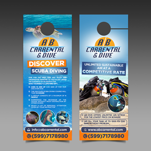 Flyer Design by Designers Hub for AB Dive | Design: #29756215