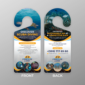 Flyer Design by KreativeMadz for AB Dive | Design: #29753182