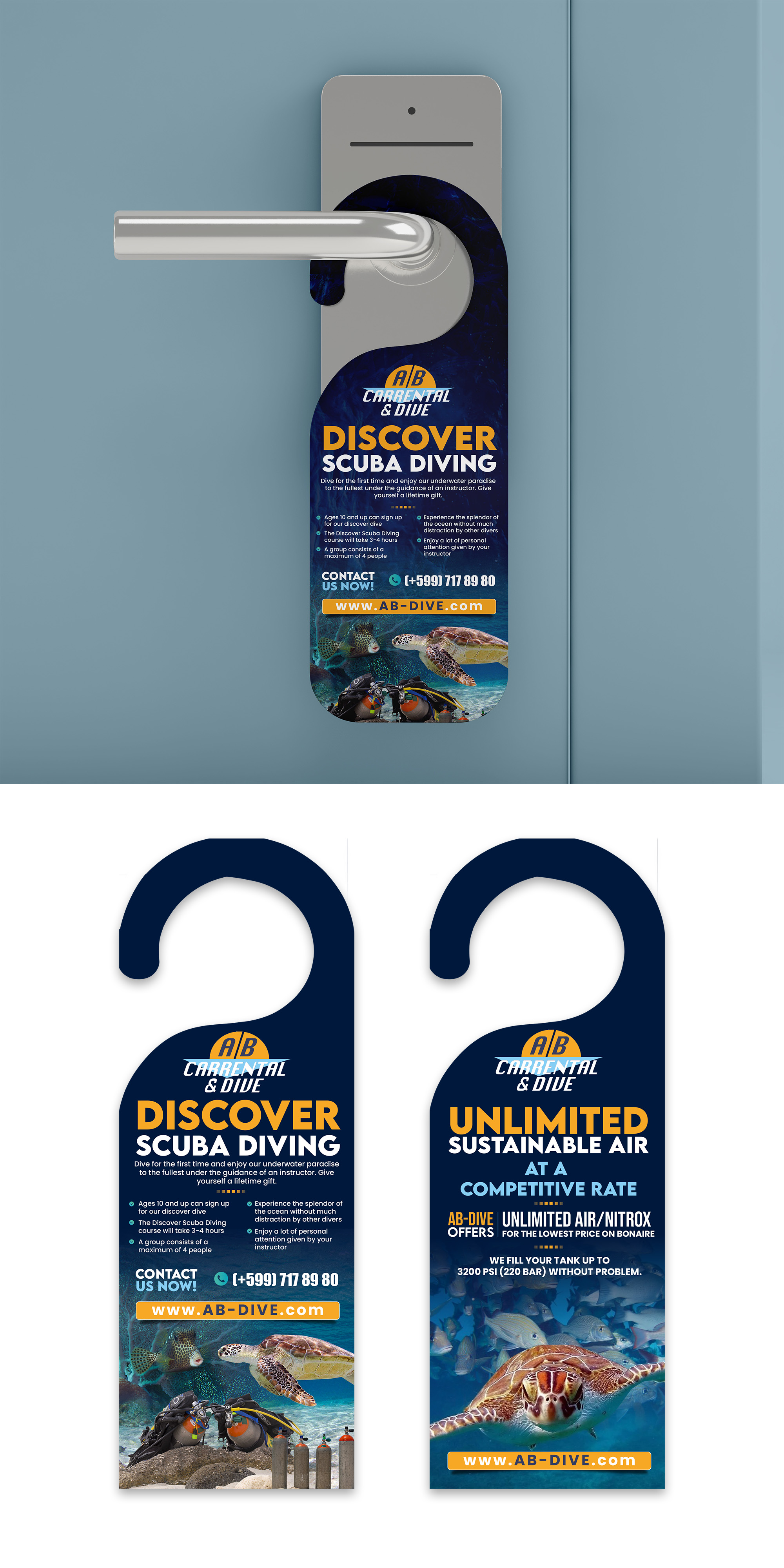 Flyer Design by debdesign for AB Dive | Design #29759230