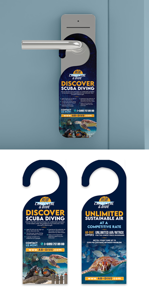 Flyer Design by debdesign for AB Dive | Design: #29759230