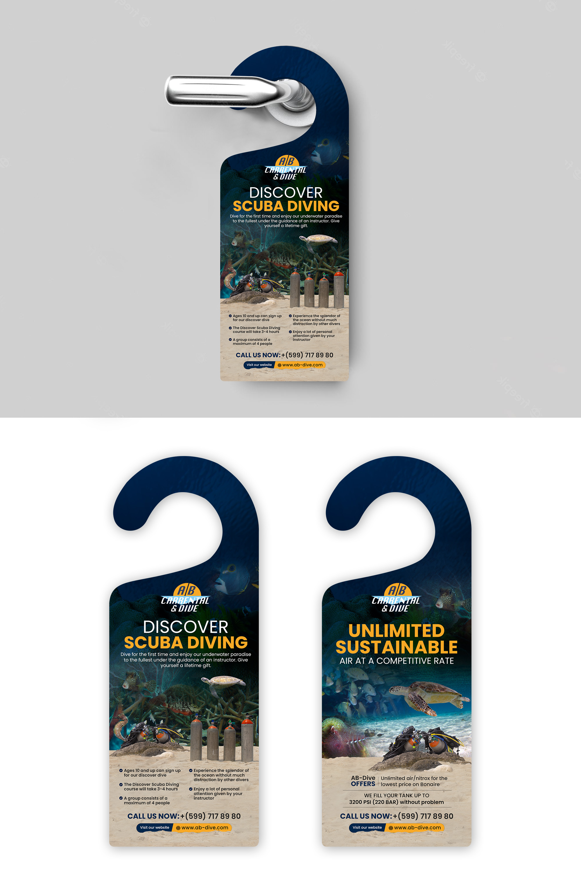 Flyer Design by debdesign for AB Dive | Design #29760283