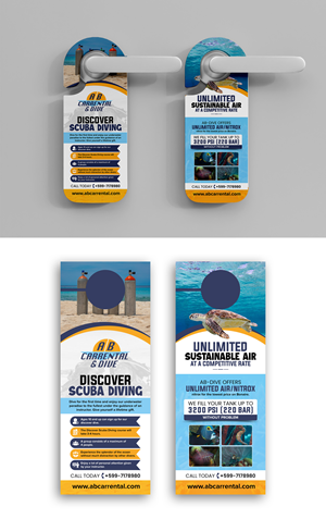Flyer Design by debdesign for AB Dive | Design: #29760542