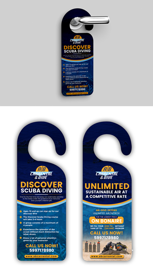 Flyer Design by debdesign for AB Dive | Design: #29760718