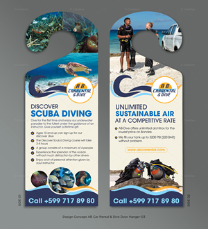Flyer Design by D Creative for AB Dive | Design: #29761509