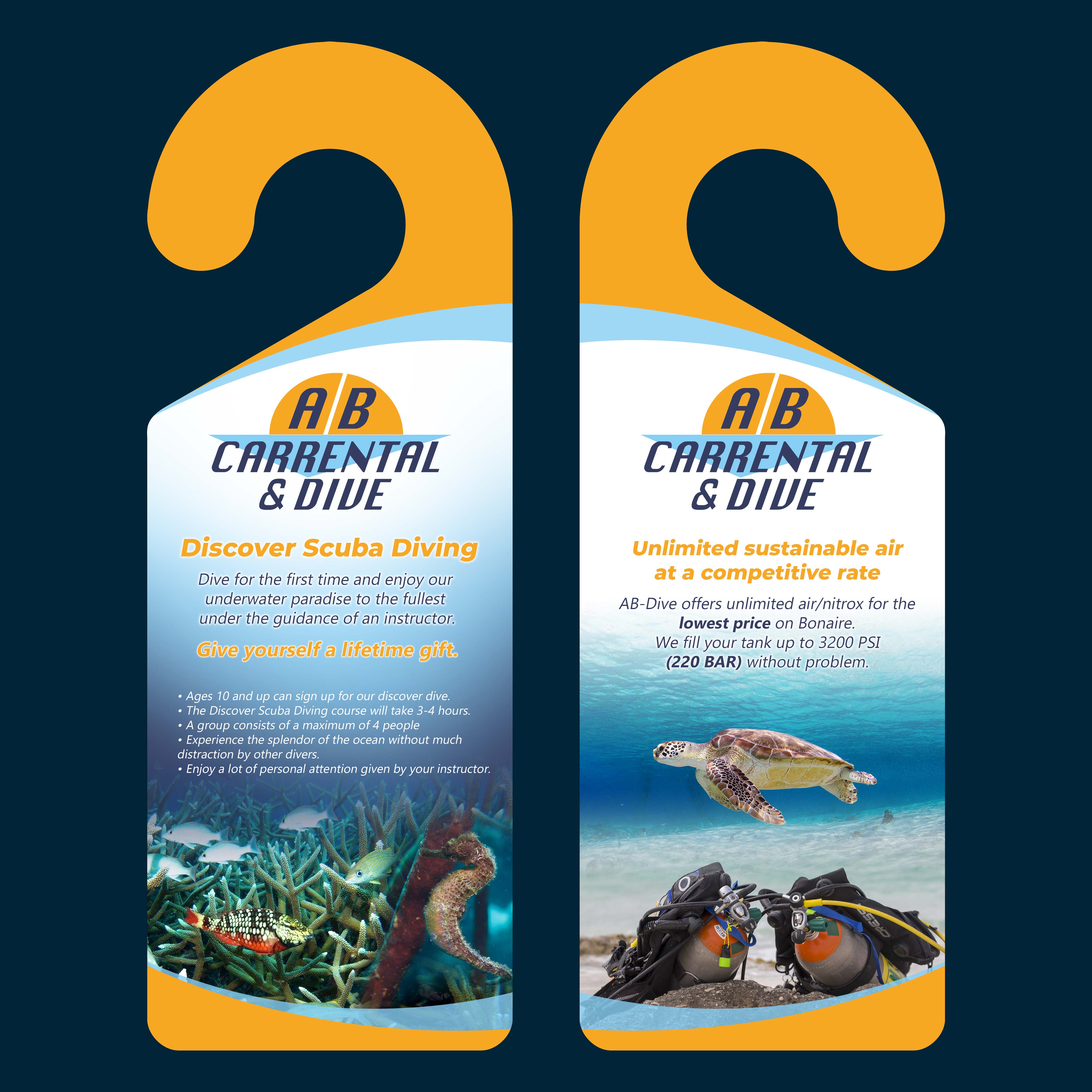 Flyer Design by Sergio Medina for AB Dive | Design #29750250