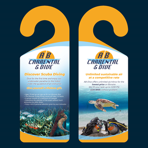 Flyer Design by Sergio Medina for AB Dive | Design: #29750250