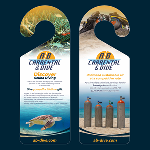 Flyer Design by Sergio Medina for AB Dive | Design: #29750686