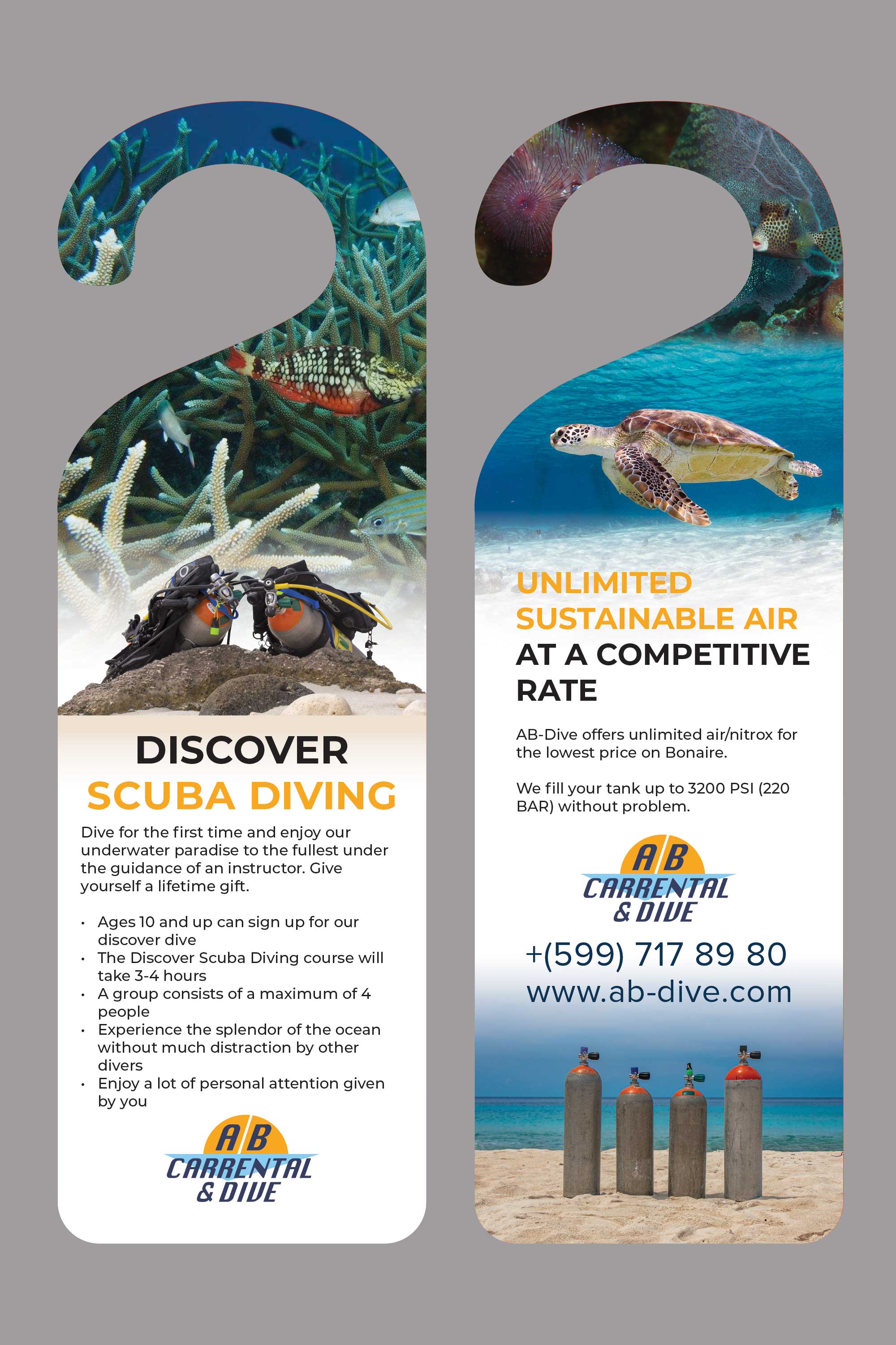 Flyer Design by Creative D2024 for AB Dive | Design #29751965