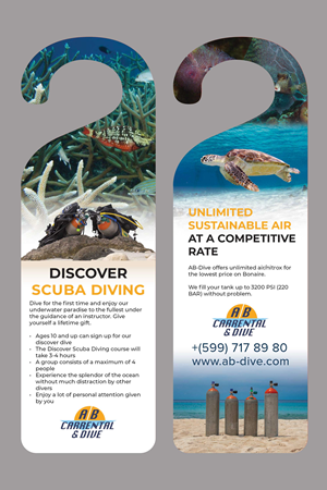 Flyer Design by Creative D2024 for AB Dive | Design: #29751965