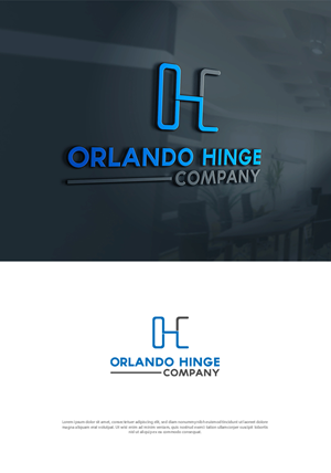 Logo-Design von Amelia Mia für Orlando Hinge Company | Design: #29751963