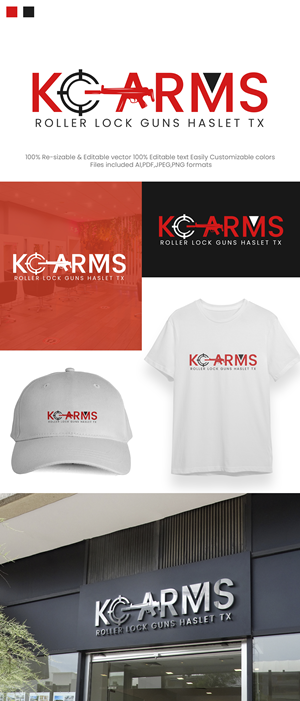 Logo Design by Design Athics for KC Arms | Design: #29751052
