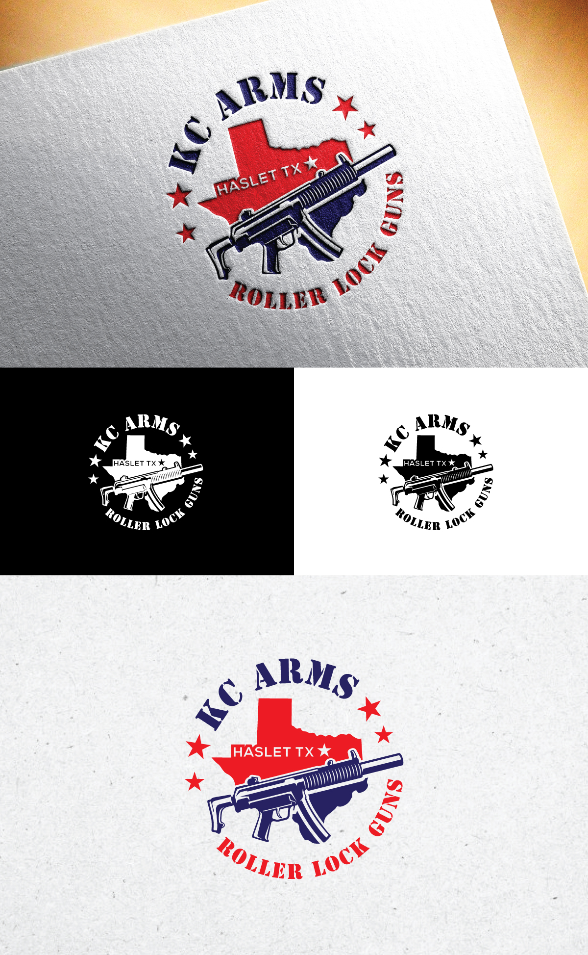 Logo Design by Logo Stock for KC Arms | Design #29752691