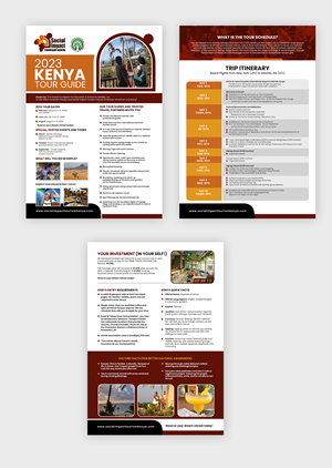 Diseño de Brochure por debdesign para Social Impact Kenya | Diseño: #29760908