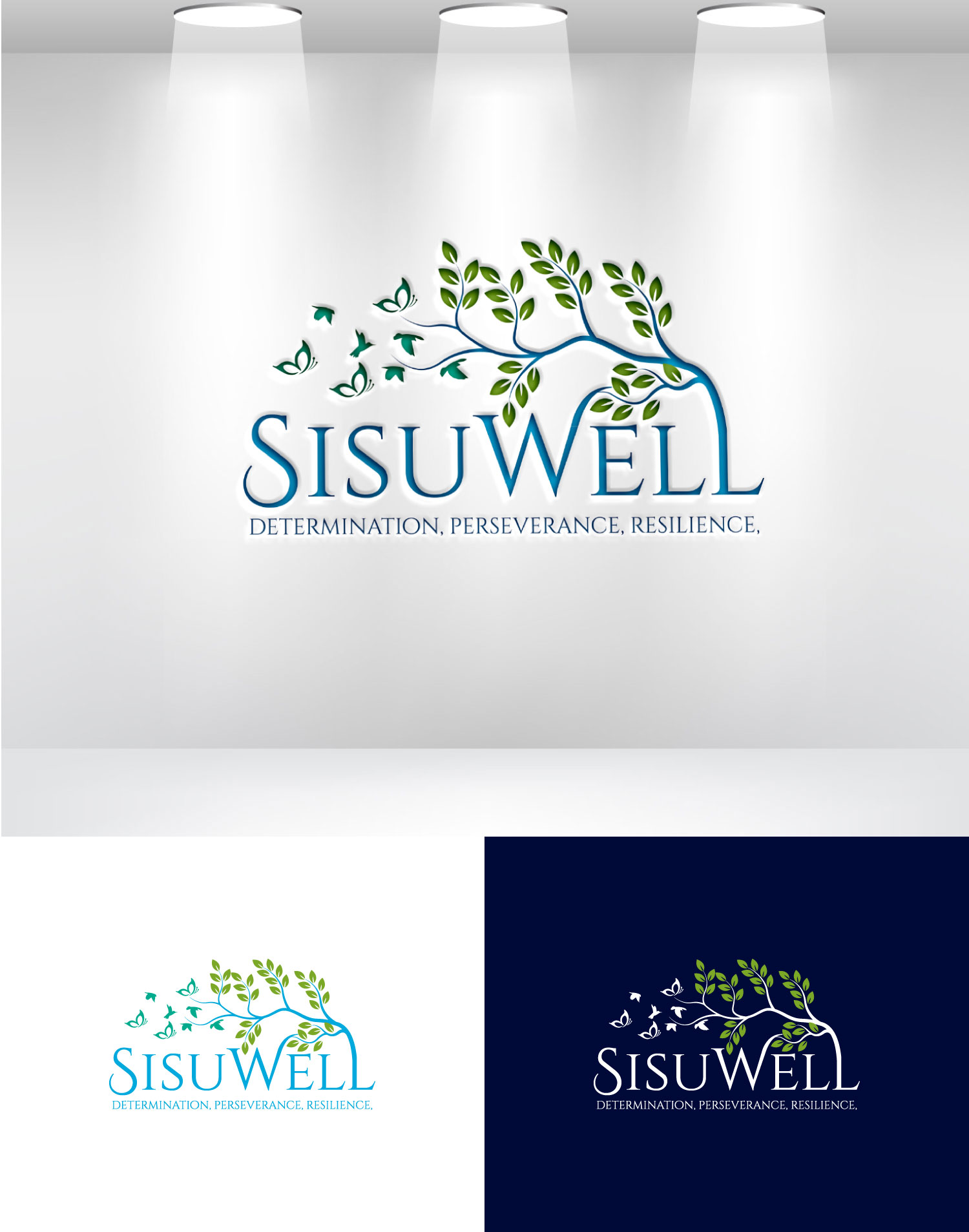 Logo Design by Mi Design1 for SisuWell Psychology Services Inc. | Design #29754018