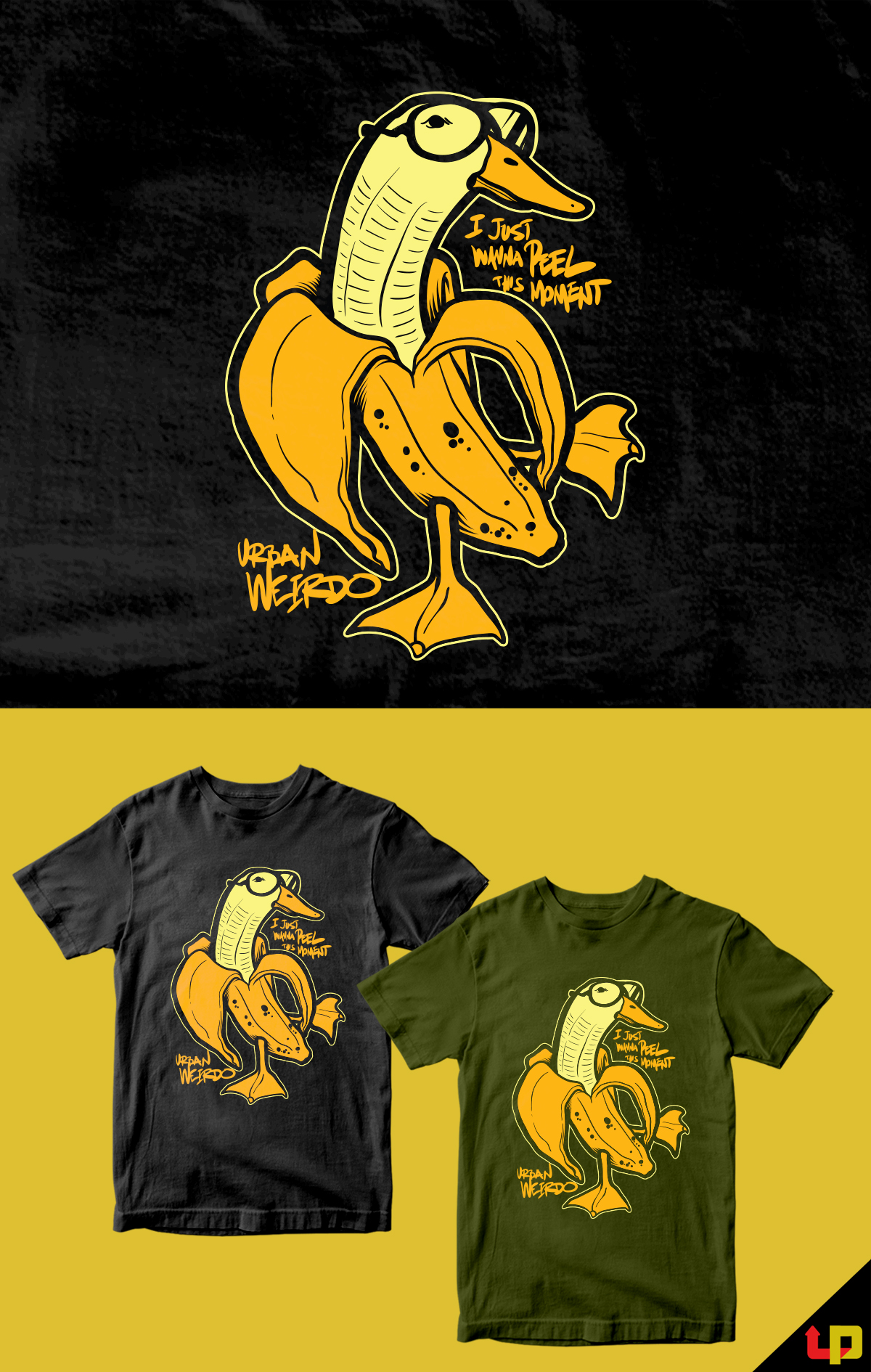 T-shirt Design by Uprinteez for Urban Weirdo Apparel  | Design #29757468