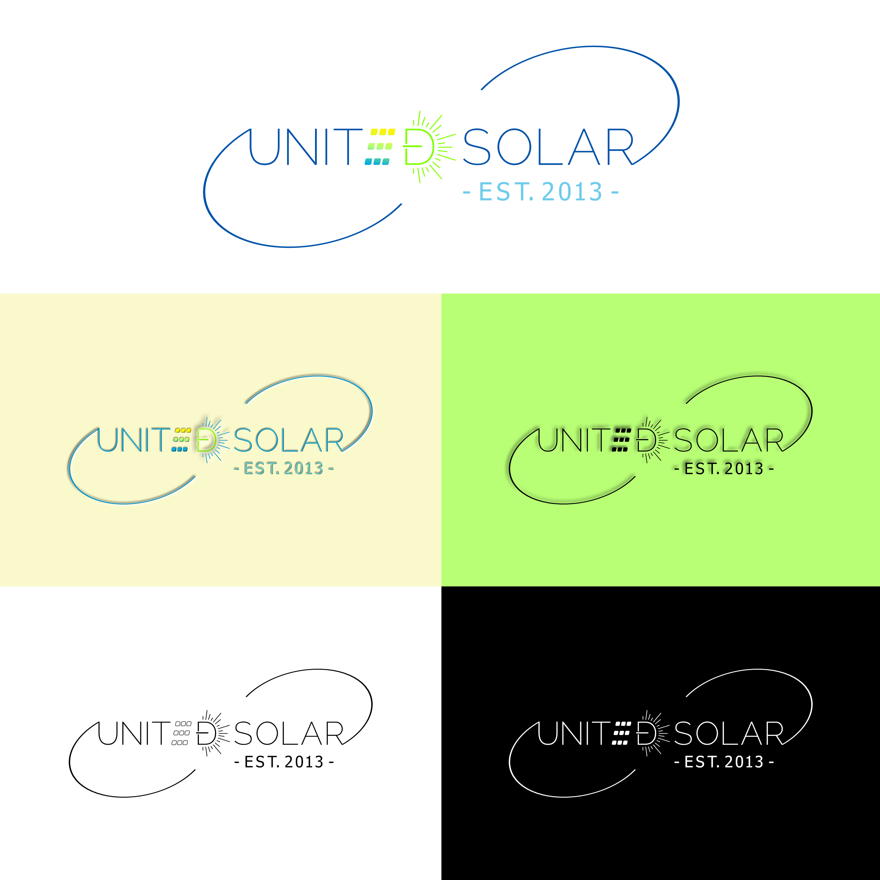 Logo Design by Zarina Tama for United Solar & Electrical | Design #29783703