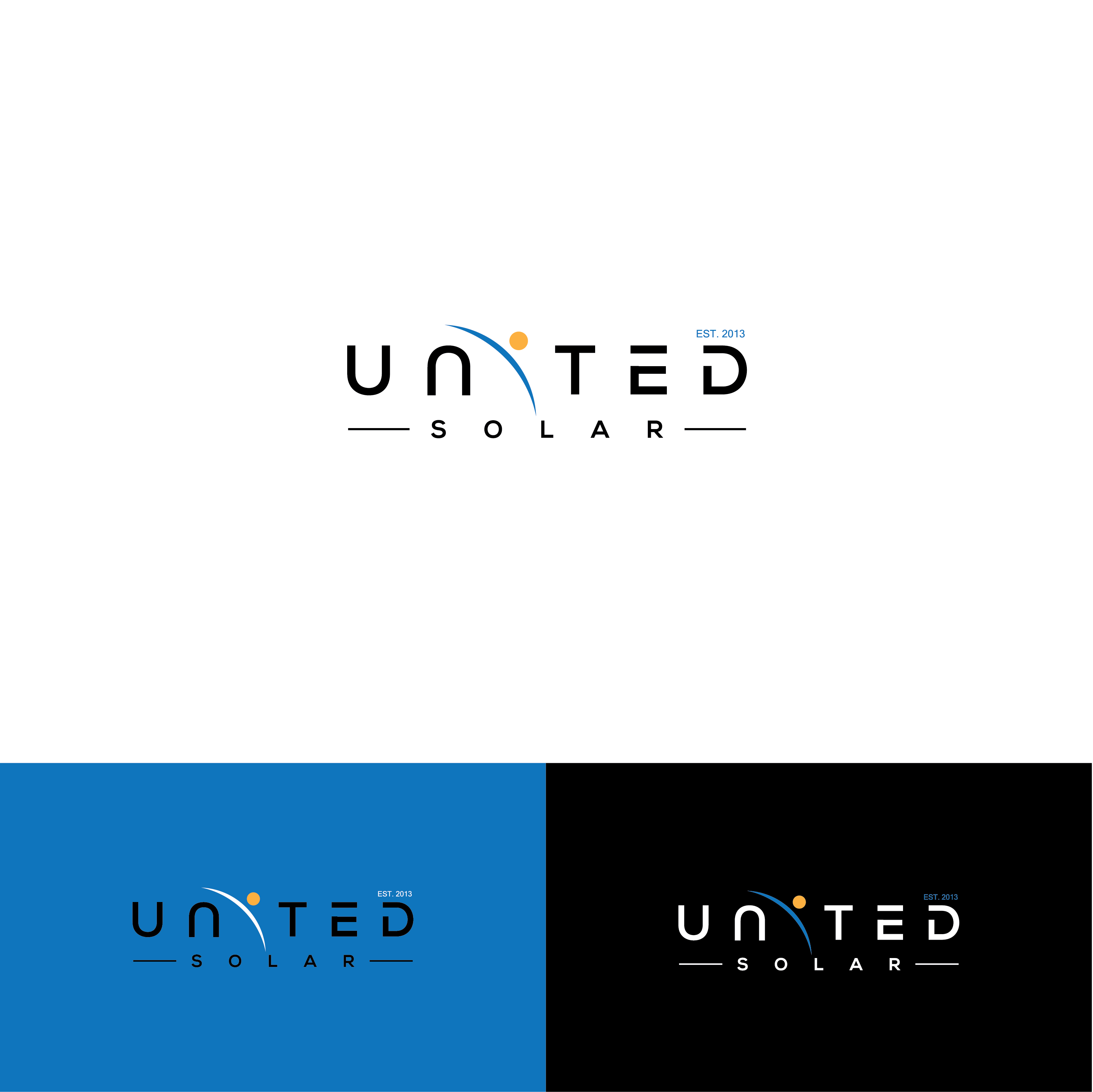 Logo Design by WhiteBricks for United Solar & Electrical | Design #29761890