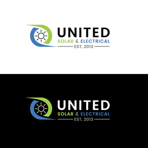 Logo Design by Sayma Fashion for United Solar & Electrical | Design: #29760157