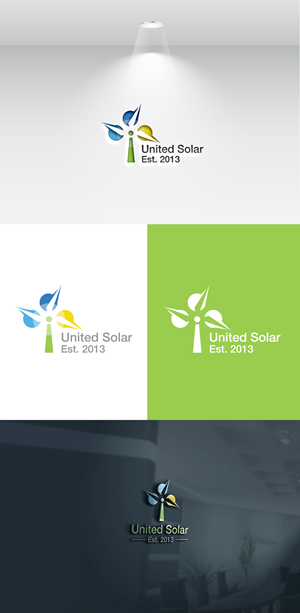 Logo Design by Sayma Fashion for United Solar & Electrical | Design: #29760820