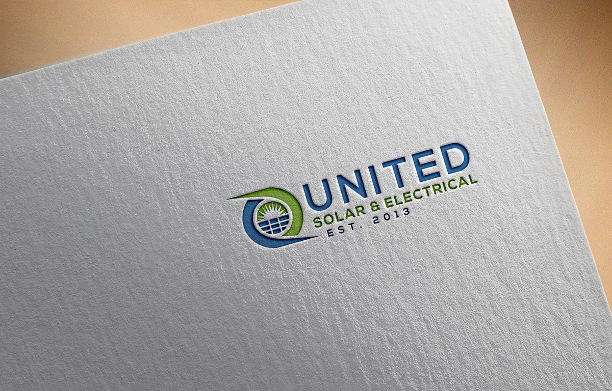 Logo Design by ismail islam for United Solar & Electrical | Design #29759276