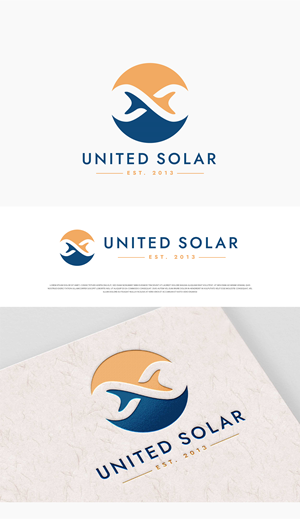 Logo Design by Fezy Design Studio for United Solar & Electrical | Design #29762453