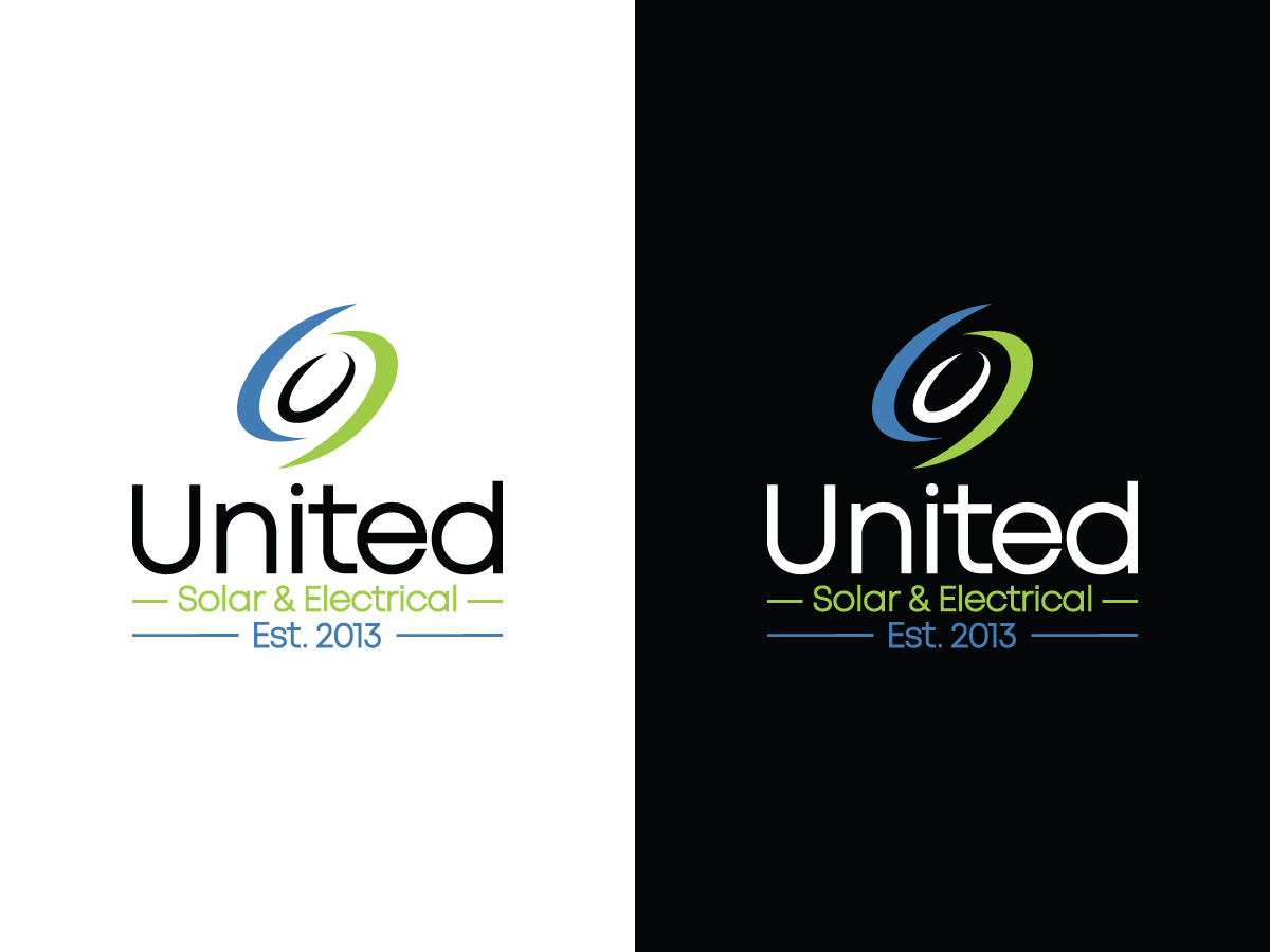 Logo Design by 439 Creations for United Solar & Electrical | Design #29760056