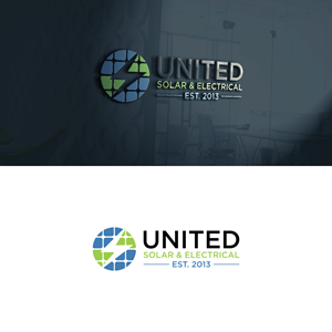 Logo Design by indaha2k for United Solar & Electrical | Design: #29758912