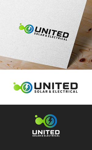 Logo Design by guruntool for United Solar & Electrical | Design #29760052