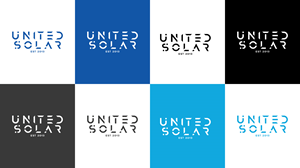 Logo Design by Shahbaz Studios for United Solar & Electrical | Design: #29792311