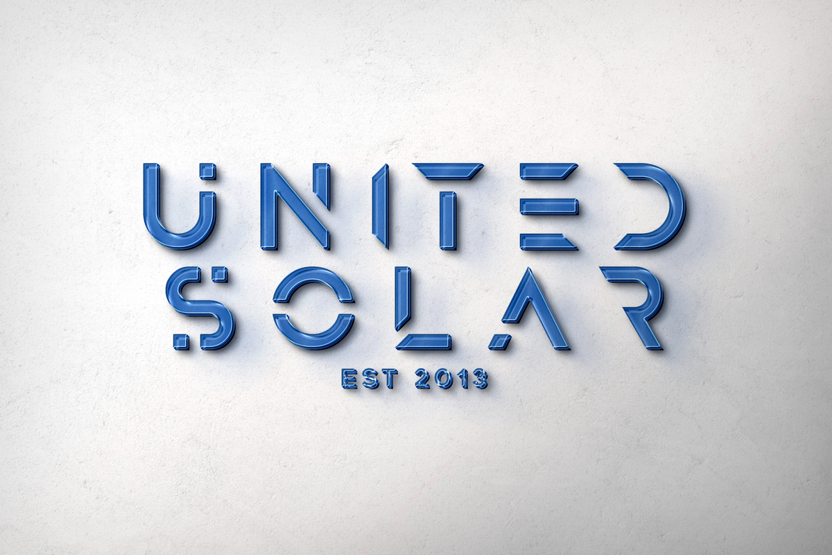 Logo Design by Shahbaz Studios for United Solar & Electrical | Design #29792320