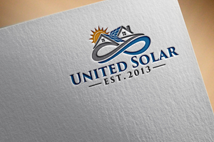 Logo Design by Rosalie.. for United Solar & Electrical | Design: #29778625