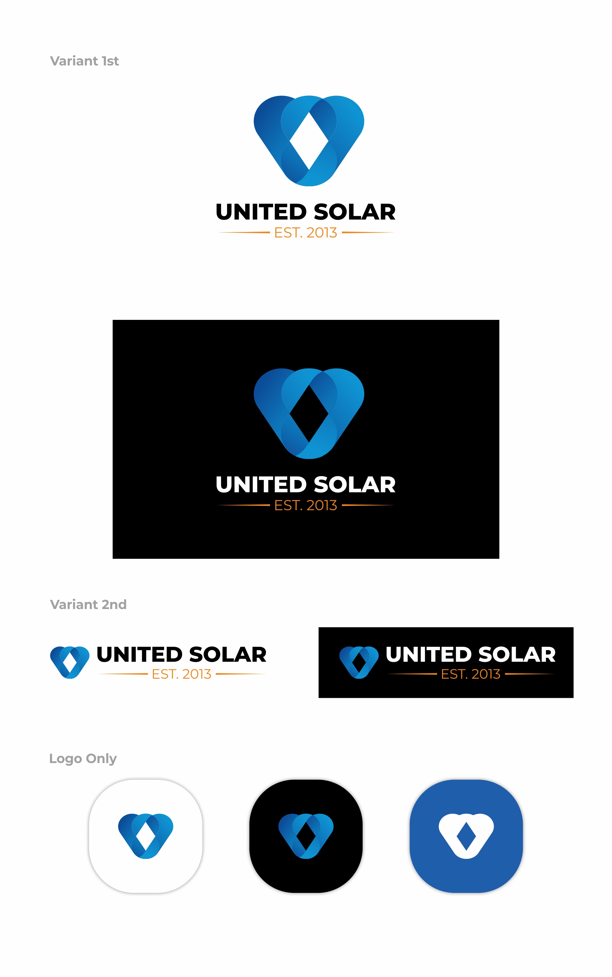 Logo Design by Student_art for United Solar & Electrical | Design #29765165