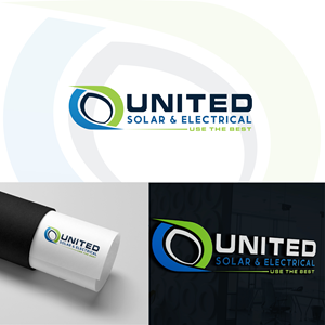 Logo Design by sarrita for United Solar & Electrical | Design: #29759953