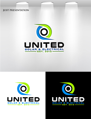 Logo Design by ax design2 for United Solar & Electrical | Design: #29758927