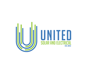 Logo Design by Shank for United Solar & Electrical | Design: #29759250