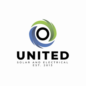 Logo Design by Iskolar Studio for United Solar & Electrical | Design: #29764490