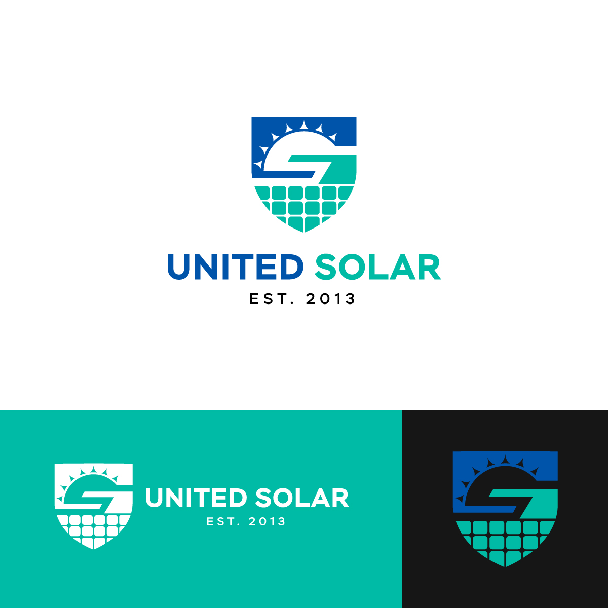 Logo Design by KADAVAR for United Solar & Electrical | Design #29785846