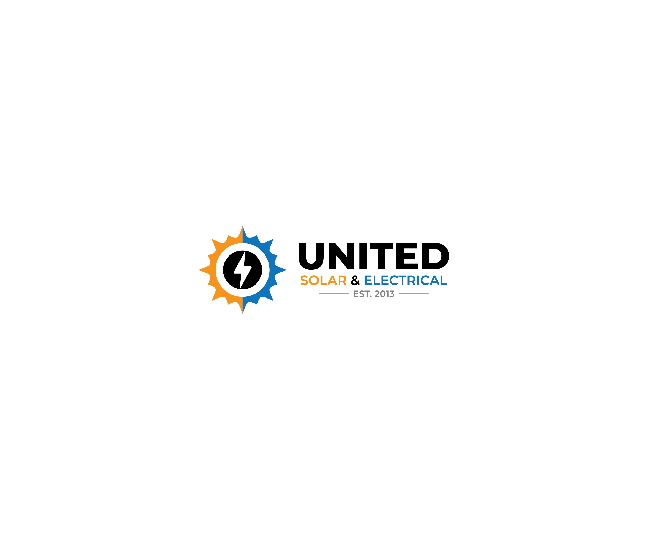 Logo Design by Editeight26 for United Solar & Electrical | Design #29760410
