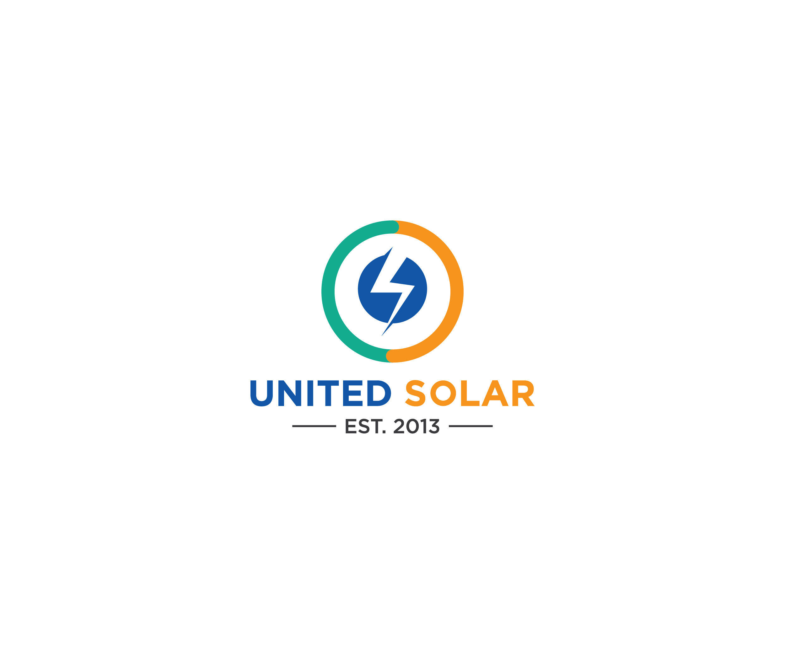 Logo Design by Editeight26 for United Solar & Electrical | Design #29763955
