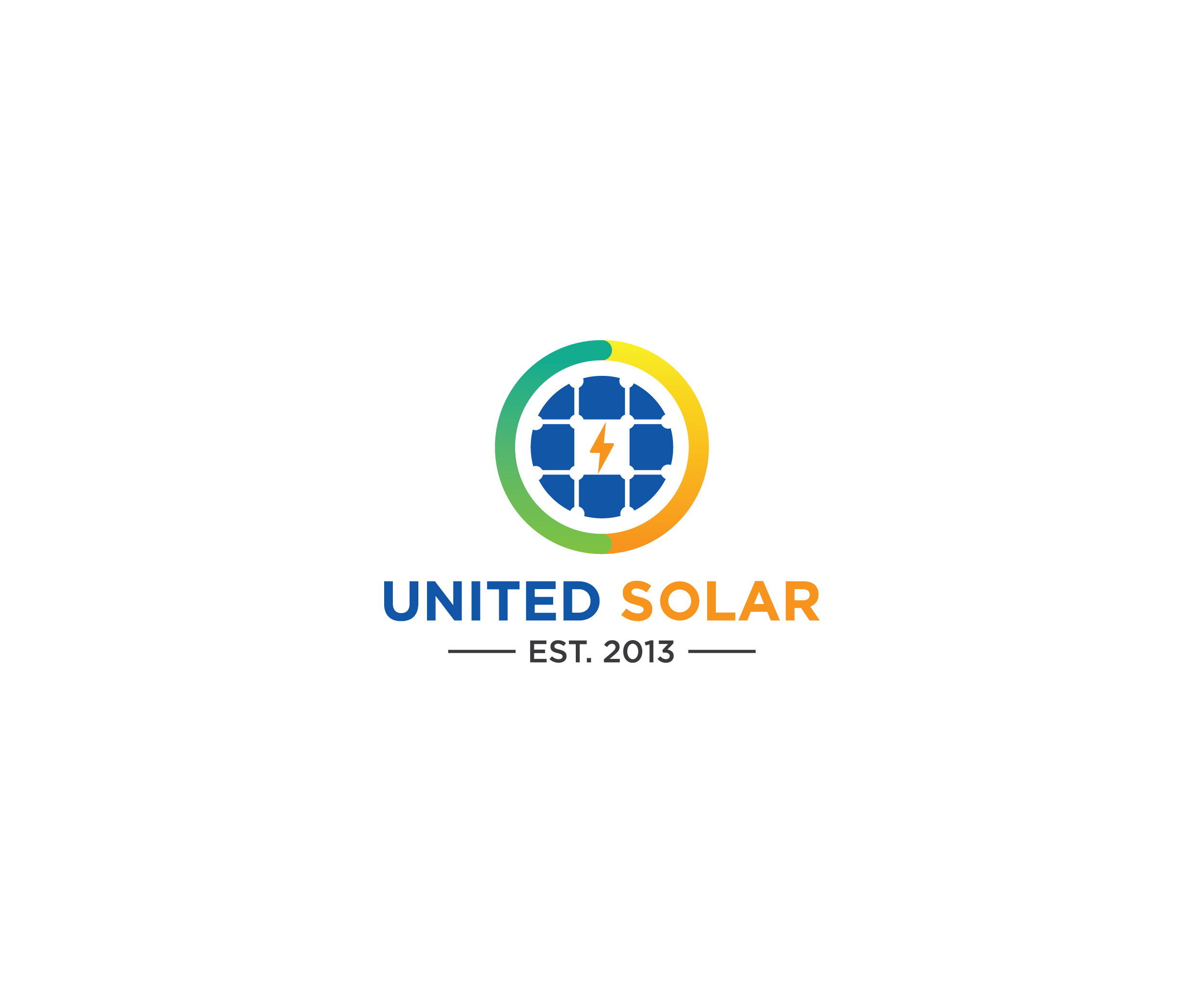 Logo Design by Editeight26 for United Solar & Electrical | Design #29763963